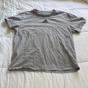 Adidas Boy’s Heather Gray Tee